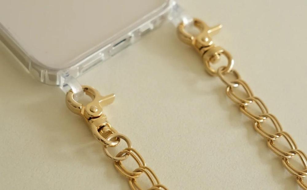 【LENERAオリジナルスマートフォンショルダー】 smartphone shoulder - oro - / gold 【079034】